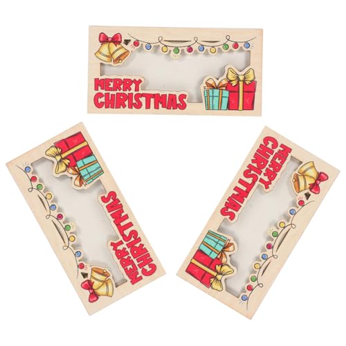 Anneome 3 Stück Weihnachts Geldhalter aus Holz Multifunktionaler Geldbeutel für Bargeld Karten Fotos Eleganter Weihnachts Geldspender als Partygeschenk und Festliches Anneome 3 Stück Weihnachts Geldhalter aus Holz Multifunktionaler Geldbeutel für Bargeld Karten Fotos Eleganter Weihnachts Geldspender als Partygeschenk und Festliches von Anneome