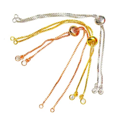Anneome 3 Stück Zubehör Zur Schmuckherstellung Verlängerungsketten Für Schmuck Ketten Für Die Schmuckherstellung Diy-kette Verlängerte Ketten Für Halsketten Silver von Anneome