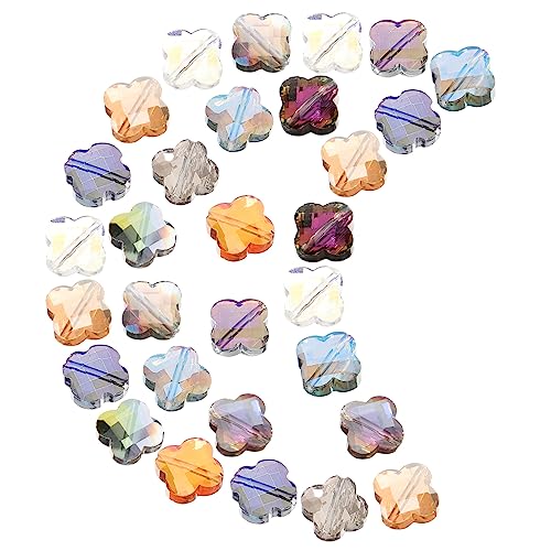 Anneome 30 Stück Glasperlen für Diy Armbänder Spacer Beads für Schmuckherstellung für Bastelprojekte und Designs von Anneome