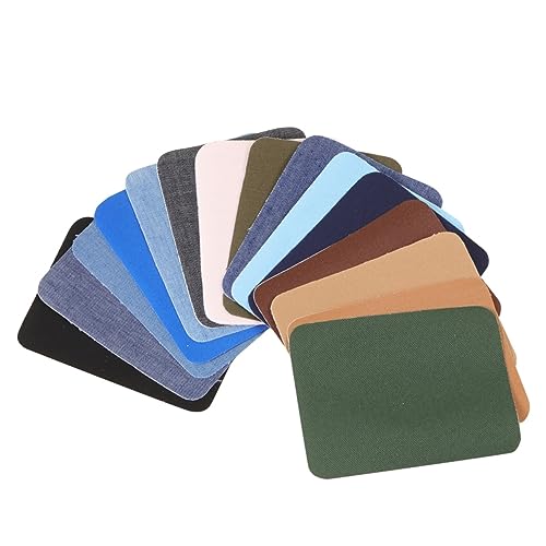 Anneome 30 Stück Klebstoff Patch Patchwork-aufkleber Flecken Denim-diy-applikationszubehör Pullover Patches Kleiderflicken-kit Anneome 30 Stück Klebstoff Patch Patchwork-aufkleber Flecken Denim-diy-applikationszubehör Pullover Patches Kleiderflicken-kit von Anneome