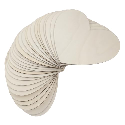 Anneome 30 Stück Leere herzförmige Holzspäne rustikal ästhetisch unvollendet drinnen geformt bastelbedarf hochzeitsdekoration Holzausschnitte zum Basteln herzförmige Ornamente Buchsbaum Anneome 30 Stück Leere herzförmige Holzspäne rustikal ästhetisch unvollendet drinnen geformt bastelbedarf hochzeitsdekoration Holzausschnitte zum Basteln herzförmige Ornamente Buchsbaum von Anneome
