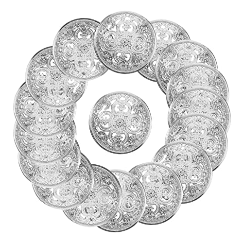 Anneome 30 Stück Metallknöpfe Silber Hohlraum Vintage Stil Knöpfe zum Annähen für Blazer Mantel Jacke DIY Nähzubehör Langlebig und Modisch Anneome 30 Stück Metallknöpfe Silber Hohlraum Vintage Stil Knöpfe zum Annähen für Blazer Mantel Jacke DIY Nähzubehör Langlebig und Modisch von Anneome