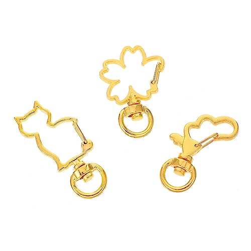 Anneome 30 Stück Schlüsselanhänger goldener Schnappschuss Karabinerverschlüsse schnappen bastel materialien bastelbedarf Karabinerhaken mit Schlüsselring DIY-Karabinerhaken Legierung Anneome 30 Stück Schlüsselanhänger goldener Schnappschuss Karabinerverschlüsse schnappen bastel materialien bastelbedarf Karabinerhaken mit Schlüsselring DIY-Karabinerhaken Legierung von Anneome