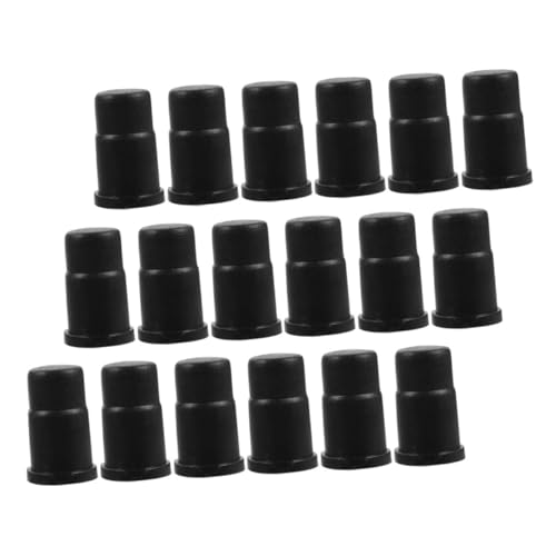 Anneome 30 Stück Teiliges Caster Sleeve Inserts für Möbel Stuhlbeine Präzise Stem Caster Möbelbein einsätze Einfach zu Montieren Kompatibel mit Allen Rundrohr steckrollen Bodenschoner von Anneome