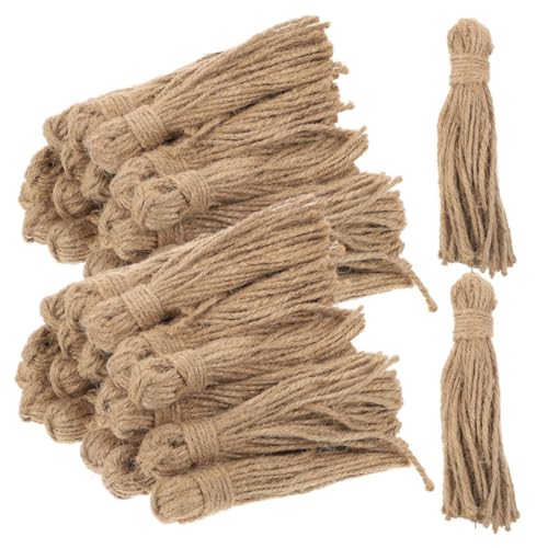 Anneome 30 Stück Teiliges Jute Quasten für DIY Bastelprojekte Rustikale Jutequasten für Holzperlen Girlanden Weihnachtsdekor Nachhaltige Bastelmaterialien Vielseitige Dekoration Anneome 30 Stück Teiliges Jute Quasten für DIY Bastelprojekte Rustikale Jutequasten für Holzperlen Girlanden Weihnachtsdekor Nachhaltige Bastelmaterialien Vielseitige Dekoration von Anneome