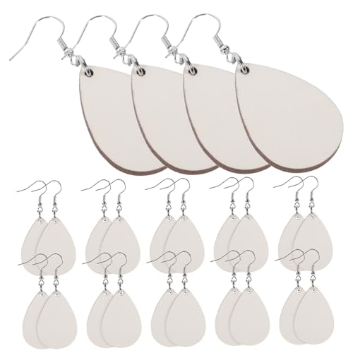 Anneome 30 Stück Teiliges Sublimations Ohrring Blank Doppelseitig zum Selbstgestalten Geeignet für DIY Schmuckherstellung Holz Ohrringhaken Einfache Anhänger Anneome 30 Stück Teiliges Sublimations Ohrring Blank Doppelseitig zum Selbstgestalten Geeignet für DIY Schmuckherstellung Holz Ohrringhaken Einfache Anhänger von Anneome