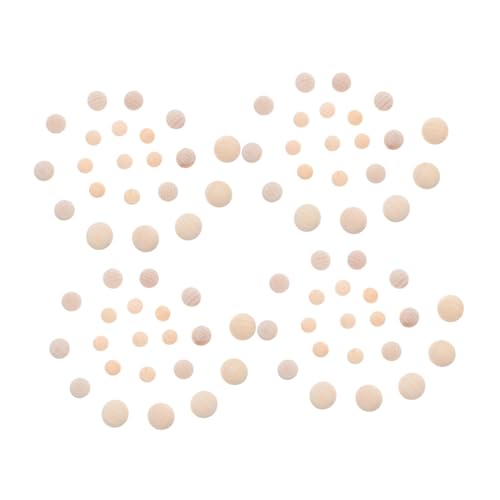 Anneome 300 Stück Halbrunde Holzkugeln Natürliche DIY Bastelperlen für Kunstprojekte Holzspielzeug Umweltfreundlich Robust Kreativ Anneome 300 Stück Halbrunde Holzkugeln Natürliche DIY Bastelperlen für Kunstprojekte Holzspielzeug Umweltfreundlich Robust Kreativ von Anneome