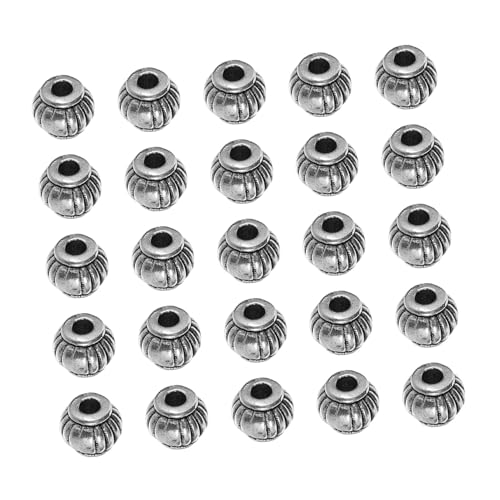 Anneome 300 Stück Kürbis Spacer Perlen aus Legierung Laternenform für DIY Schmuckherstellung Halloween Bastelperlen Geeignet für Armbänder Halsketten und Kreative Schmuckprojekte von Anneome