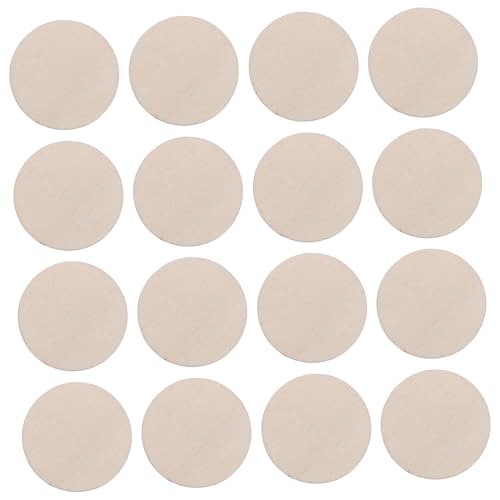 Anneome 300 Stück Unlackierte Runde Holzscheiben Natürliche Holzkreise für DIY Kunstprojekte Handmalerei und Heimdekoration Bastelbedarf von Anneome