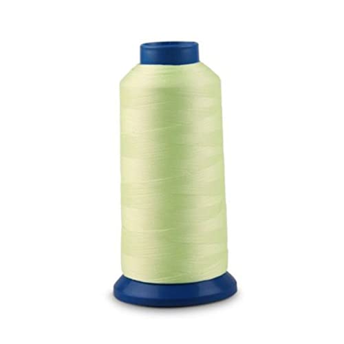 Anneome 3000 weißer Nähfaden strapazierfähiges Nähgarn Maschine Farben Nähgarn Stickerei Produkt Nachleuchtendes Nähgarn Nachtleuchtendes Stickgarn Stickgarne Naehstiche Stickfaden Green von Anneome