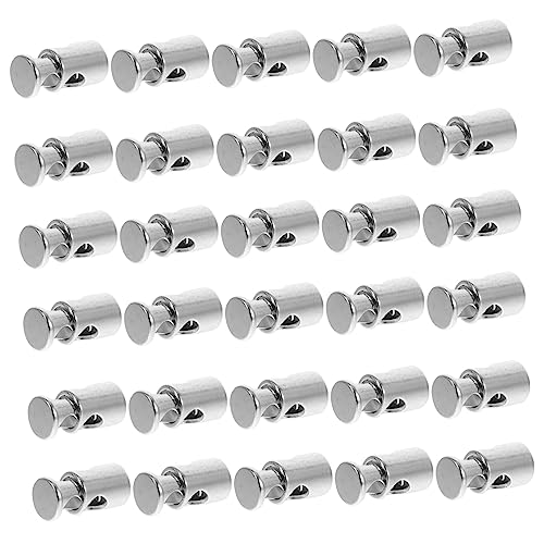 Anneome 30Stücke Kordelstopper Federkabelschlösser für Elastische Robuste Schnurschlösser für DIY Projekte Zugschnüre und Mehr von Anneome