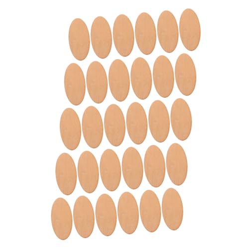 Anneome 30Stücke Oval Holzscheiben Unbehandelt Dicke für DIY Bastelarbeiten Hochzeiten Dekoration Geschenkanhänger und Projekte Anneome 30Stücke Oval Holzscheiben Unbehandelt Dicke für DIY Bastelarbeiten Hochzeiten Dekoration Geschenkanhänger und Projekte von Anneome