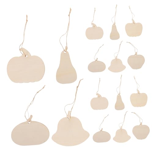 Anneome 36 Stück Teiliges Holz-pumpkin-dekor Bemalen Unfertige Herbst-holz-pumpkin-ausschnitte mit Aufhängekordel für DIY Halloween und Erntedank-dekoration Anneome 36 Stück Teiliges Holz-pumpkin-dekor Bemalen Unfertige Herbst-holz-pumpkin-ausschnitte mit Aufhängekordel für DIY Halloween und Erntedank-dekoration von Anneome