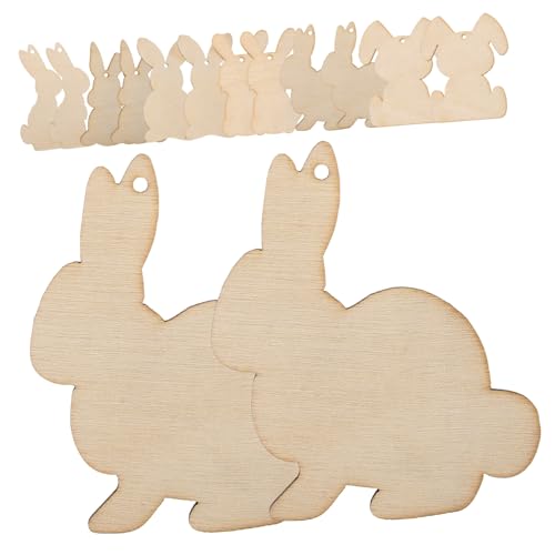 Anneome 36 Stück Unbehandelte Holzscheiben für Ostern Diy Holzornamente Hasenform für Kreative Bastelprojekte und Dekorationen Schnur für Einfaches Aufhängen Anneome 36 Stück Unbehandelte Holzscheiben für Ostern Diy Holzornamente Hasenform für Kreative Bastelprojekte und Dekorationen Schnur für Einfaches Aufhängen von Anneome