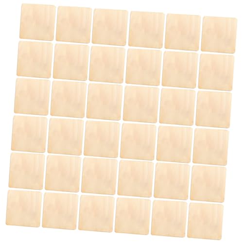 Anneome 36 Stück unvollendetes Holzhandwerk Handwerksmaterialien schmücken Planke geformt Erwachsene holzbrikett holzprojekte plakafarbe holzplatten Graffiti-Zubehör Holzscheiben malen von Anneome