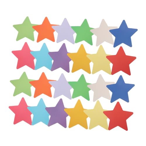 Anneome 360 Stück Bunte Sternform Papierausschnitte für DIY Bastelprojekte und Pinnwand Dekorationen für Klassenzimmer Schulanfang und Partys von Anneome