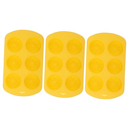Anneome 3Stücke Zitronenscheiben Silikonform für DIY Duftkerzen Vielseitige Gießform für Bastelarbeiten Lebensmittelechtes Silikon Anneome 3Stücke Zitronenscheiben Silikonform für DIY Duftkerzen Vielseitige Gießform für Bastelarbeiten Lebensmittelechtes Silikon von Anneome