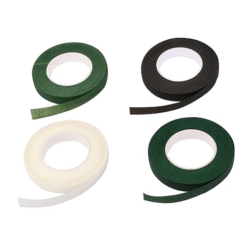 Anneome 4 Rollen 30 Blumenband Blumen- Strauß Klebeband blumengesteck blumenarrangement floristentape floristen tape Floristenband Blumenstielband von Anneome