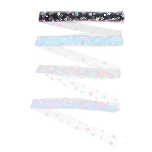 Anneome 4 Rollen Bastelbänder mit Blumenmuster Weiß und Schwarz für Diy Projekte Haaraccessoires und Festdeko Breit Yards pro Langlebig und Vielseitig Einsetzbar Anneome 4 Rollen Bastelbänder mit Blumenmuster Weiß und Schwarz für Diy Projekte Haaraccessoires und Festdeko Breit Yards pro Langlebig und Vielseitig Einsetzbar von Anneome