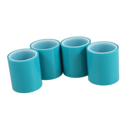 Anneome 4 Rollen Breites Hochtemperaturbeständiges Spurloses DIY Klebeband Nahtloses Epoxidharz Band für Bastelprojekte Schmuckherstellung Elektronikschutz pro Rolle von Anneome