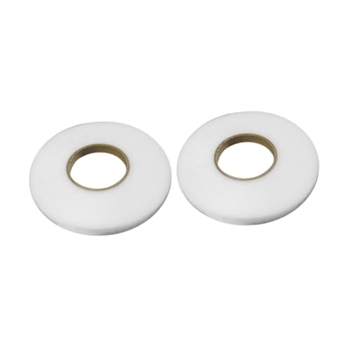 Anneome 4 Rollen Doppelseitiges Klebeband Weiß Bügelfixierband für Kleidung Zubehör Strapazierfähiges Waschbares nicht Gewebtes Fusionsband zum Nähen und Reparieren von Textilien Anneome 4 Rollen Doppelseitiges Klebeband Weiß Bügelfixierband für Kleidung Zubehör Strapazierfähiges Waschbares nicht Gewebtes Fusionsband zum Nähen und Reparieren von Textilien von Anneome