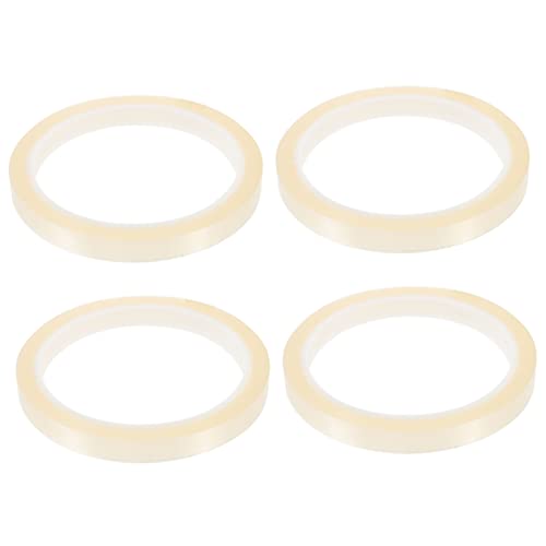 Anneome 4 Rollen Hitzebeständiges Klebeband Hitzebeständiges Band Übertragungsband Überweisen Wärmeband Hochtemperaturband Vinyl-pressband Erhitzen Thermoband Transparent Polyesterfolie Anneome 4 Rollen Hitzebeständiges Klebeband Hitzebeständiges Band Übertragungsband Überweisen Wärmeband Hochtemperaturband Vinyl-pressband Erhitzen Thermoband Transparent Polyesterfolie von Anneome