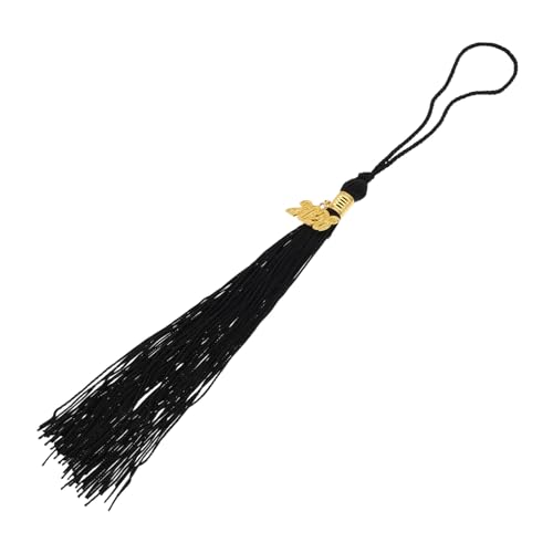 Anneome 4 Stück Abschlussquasten Schwarze Doktorhut Anhänger Langlebige Graduation Cap Tassel Ornamente für Akademische Zeremonien Passend Elegante Abschlussfeier Dekoration Anneome 4 Stück Abschlussquasten Schwarze Doktorhut Anhänger Langlebige Graduation Cap Tassel Ornamente für Akademische Zeremonien Passend Elegante Abschlussfeier Dekoration von Anneome