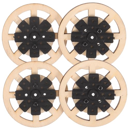 Anneome 4 Stück Holzspielzeug Auto Räder DIY Ersatzräder für Rc Auto Leichte Langlebige Holzräder für Bastelprojekte Einfache Montage für Ferngesteuerte Spielzeugautos Anneome 4 Stück Holzspielzeug Auto Räder DIY Ersatzräder für Rc Auto Leichte Langlebige Holzräder für Bastelprojekte Einfache Montage für Ferngesteuerte Spielzeugautos von Anneome