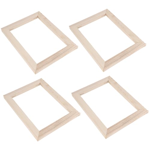 Anneome 4 Stück Teiliges Holz Keilrahmen für Ölmalerei Stabile Leinwandrahmen aus Lackiertem Kiefernholz Glatte Kanten DIY Malrahmen für Wasserfarbe Gouache und Pastell für Künstler und Anneome 4 Stück Teiliges Holz Keilrahmen für Ölmalerei Stabile Leinwandrahmen aus Lackiertem Kiefernholz Glatte Kanten DIY Malrahmen für Wasserfarbe Gouache und Pastell für Künstler und von Anneome