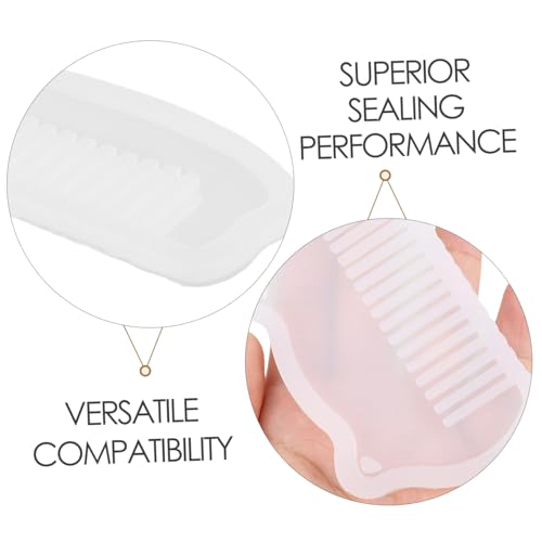 Anneome 4 Stück Teiliges Silikonform für Epoxidharz mit Transparenter Detailreicher Struktur Langlebig und Vielseitig für DIY Haarkämme Schmuck und Kreative Harzarbeiten Anneome 4 Stück Teiliges Silikonform für Epoxidharz mit Transparenter Detailreicher Struktur Langlebig und Vielseitig für DIY Haarkämme Schmuck und Kreative Harzarbeiten von Anneome