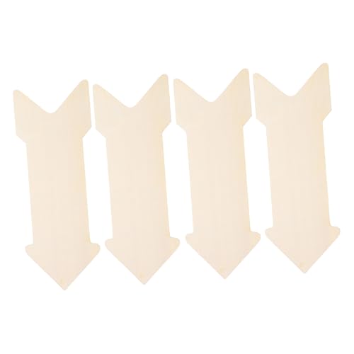 Anneome 4 Stück Teiliges Unlackierte Holzpfeile Glatte Oberfläche DIY Bastelholz Pfeilform Holzscheiben für Dekoration Hochzeit und Heim Zubehör Anneome 4 Stück Teiliges Unlackierte Holzpfeile Glatte Oberfläche DIY Bastelholz Pfeilform Holzscheiben für Dekoration Hochzeit und Heim Zubehör von Anneome