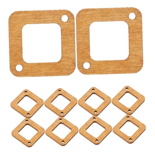 Anneome 40 Stück Teiliges Rechteckige Holzohrring Rohlinge mit Doppel Minimalistisches Design Naturbraun Langlebig für DIY Schmuckherstellung und Kreative Bastelprojekte Anneome 40 Stück Teiliges Rechteckige Holzohrring Rohlinge mit Doppel Minimalistisches Design Naturbraun Langlebig für DIY Schmuckherstellung und Kreative Bastelprojekte von Anneome
