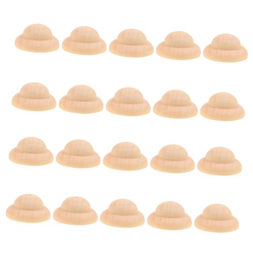 Anneome 40 Stück Unbemalte Holzpuppen Hüte Teiliges für Diy Bastelprojekte Kreative Holzfiguren für Unvollendete Mützen zum Malen und Dekorieren Perfektes für Kreative Aktivitäten Anneome 40 Stück Unbemalte Holzpuppen Hüte Teiliges für Diy Bastelprojekte Kreative Holzfiguren für Unvollendete Mützen zum Malen und Dekorieren Perfektes für Kreative Aktivitäten von Anneome