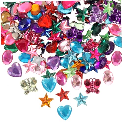 Anneome 400 Stück Acryl Charms Strasssteine für Diy Bastelprojekte Dekoration für Haarspangen Handtaschen Kleidung und Mehr für Bastelideen Anneome 400 Stück Acryl Charms Strasssteine für Diy Bastelprojekte Dekoration für Haarspangen Handtaschen Kleidung und Mehr für Bastelideen von Anneome