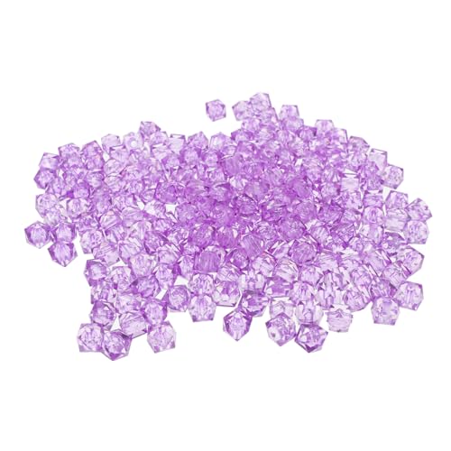 Anneome 400 Stück Transparente Acrylperlen Quadratisch Rhombisch DIY Schmuck Spacer Beads in und Dunkellila Langlebig Leicht zum Auffädeln von Armbändern und Bastelarbeiten Anneome 400 Stück Transparente Acrylperlen Quadratisch Rhombisch DIY Schmuck Spacer Beads in und Dunkellila Langlebig Leicht zum Auffädeln von Armbändern und Bastelarbeiten von Anneome