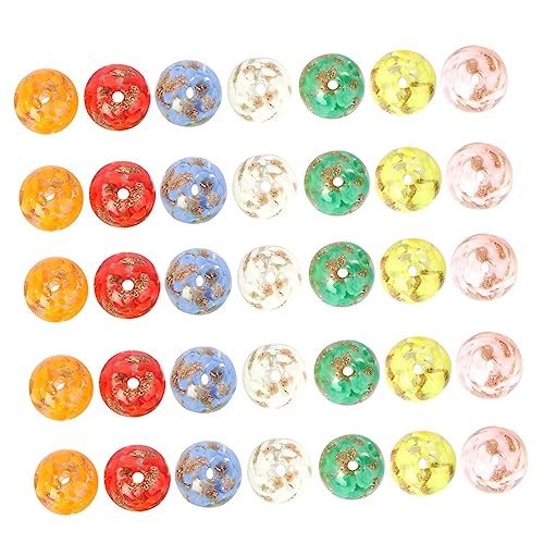 Anneome 40Stücke Perlen DIY Charms für Armband und Schmuckherstellung Leuchtende Perlen Handgefertigte Dekoration Bastelperlen zum Auffädeln Anneome 40Stücke Perlen DIY Charms für Armband und Schmuckherstellung Leuchtende Perlen Handgefertigte Dekoration Bastelperlen zum Auffädeln von Anneome