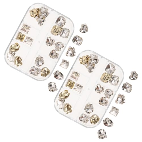 Anneome 48 Stück Teiliges Glas Strasssteine Transparent Flach Rückseite Nail Art Schmuck DIY Nagel Aufkleber Dekorationen für Hochzeit Party und Alltagsgebrauch Anneome 48 Stück Teiliges Glas Strasssteine Transparent Flach Rückseite Nail Art Schmuck DIY Nagel Aufkleber Dekorationen für Hochzeit Party und Alltagsgebrauch von Anneome