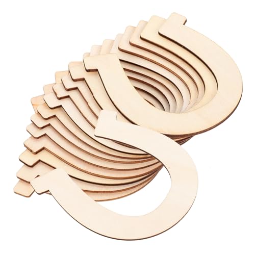 Anneome 48 Stück Teiliges Unbemalten Holzplatten Pferdehufe Form für Diy Projekte Malmaterialien für Handwerk und Dekoration Anneome 48 Stück Teiliges Unbemalten Holzplatten Pferdehufe Form für Diy Projekte Malmaterialien für Handwerk und Dekoration von Anneome