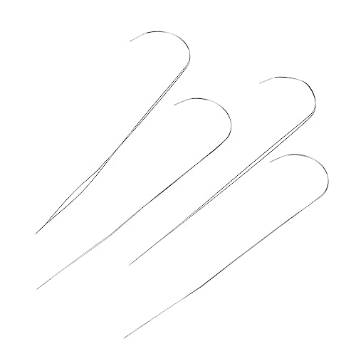 Anneome 4stücke Perlennadeln Sticknadeln Nähzubehör Perlennadeln Für Näharbeiten Nähnadeln Mit Gebogener Spitze Für Kanalisation Anneome 4stücke Perlennadeln Sticknadeln Nähzubehör Perlennadeln Für Näharbeiten Nähnadeln Mit Gebogener Spitze Für Kanalisation von Anneome