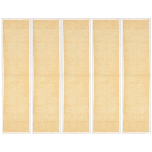 Anneome 5 Blätter Xuan Papier für Kalligraphie Antikes Dickes Halbgegartes Reispapier für Kalligraphie Übungen für Schüler und Anfänger Traditioneller Chinesischer Schriftkunst von Anneome