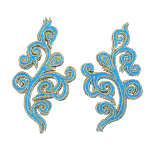 Anneome 5 Paare Barock Stickerei Aufnäher Wolkenmuster Bügel und Nähbare Dekorative Stoffapplikationen für Hochzeitskleider Festliche Kostüme Cheongsam Schuhe und Kleidung Anneome 5 Paare Barock Stickerei Aufnäher Wolkenmuster Bügel und Nähbare Dekorative Stoffapplikationen für Hochzeitskleider Festliche Kostüme Cheongsam Schuhe und Kleidung von Anneome