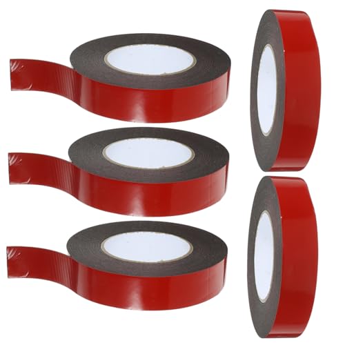 Anneome 5 Rollen Doppelseitiges Schaumstoff Klebeband Starkes Klebeband Auto Montageklebeband Auto Doppelklebeband Strapazierfähiges Nummernschildband Extra Starke Klebehaken Tür Anneome 5 Rollen Doppelseitiges Schaumstoff Klebeband Starkes Klebeband Auto Montageklebeband Auto Doppelklebeband Strapazierfähiges Nummernschildband Extra Starke Klebehaken Tür von Anneome