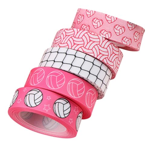 Anneome 5 Rollen Geschenkband Volleyball Dekoration School Events Dekoration geschenkverpackung bastelmaterial Feste Dekoration DIY Game Ribbon Zierbänder Urlaubsband Jubelband Polyester Anneome 5 Rollen Geschenkband Volleyball Dekoration School Events Dekoration geschenkverpackung bastelmaterial Feste Dekoration DIY Game Ribbon Zierbänder Urlaubsband Jubelband Polyester von Anneome