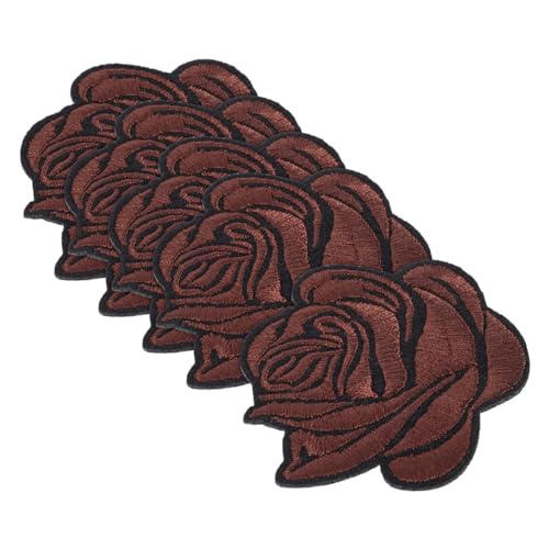Anneome 5 Stück Bügelflicken Rosenmotiv Bestickte Blumenaufnäher zum Aufbügeln für Kleidung Vielseitig für Jacken Jeans Pullover Hüte Schuhe und Taschen Einfache Anwendung ohne Nähen Anneome 5 Stück Bügelflicken Rosenmotiv Bestickte Blumenaufnäher zum Aufbügeln für Kleidung Vielseitig für Jacken Jeans Pullover Hüte Schuhe und Taschen Einfache Anwendung ohne Nähen von Anneome