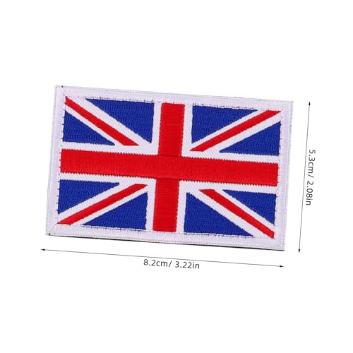 Anneome 5 Stück Handgestickte Uk Flaggen Aufnäher für DIY Kleidung Hüte Rucksäcke Langlebige Stoffpatches mit Union Jack Design zum Aufnähen für Vielseitige Accessoires Anneome 5 Stück Handgestickte Uk Flaggen Aufnäher für DIY Kleidung Hüte Rucksäcke Langlebige Stoffpatches mit Union Jack Design zum Aufnähen für Vielseitige Accessoires von Anneome