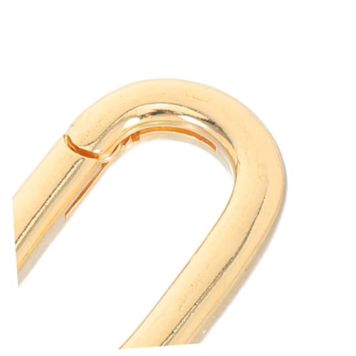 Anneome 5 Stück Ovaler Karabiner Verschluss Kupfer Schmuckverbinder für Halsketten Armbänder Anhänger DIY Schmuckherstellung Sicher Langlebig Kompakt Anneome 5 Stück Ovaler Karabiner Verschluss Kupfer Schmuckverbinder für Halsketten Armbänder Anhänger DIY Schmuckherstellung Sicher Langlebig Kompakt von Anneome