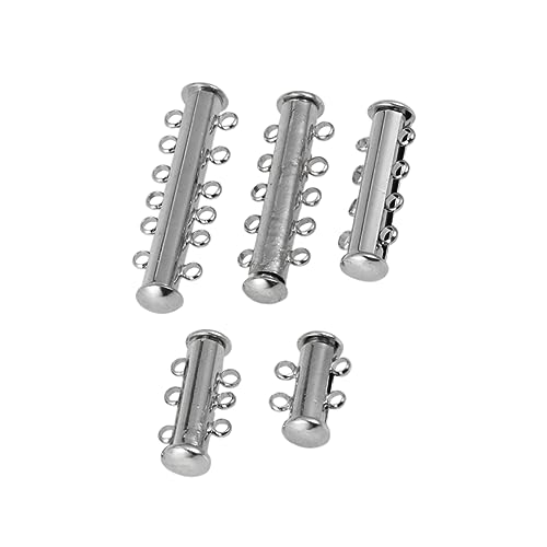 Anneome 5 Stück Perlenschale Schmuck Armbänder Herstellung Strand Schließe Sterling Bausatz Halskette Rohrverschluss Anneome 5 Stück Perlenschale Schmuck Armbänder Herstellung Strand Schließe Sterling Bausatz Halskette Rohrverschluss von Anneome