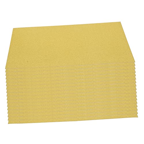 Anneome 50 Blatt Glitzermarmelade bastelmaterial für kreativpapier wedding decoration geschenkverpackungen texturiert Bastelpapier Origamipapier für Papierstau Golden von Anneome