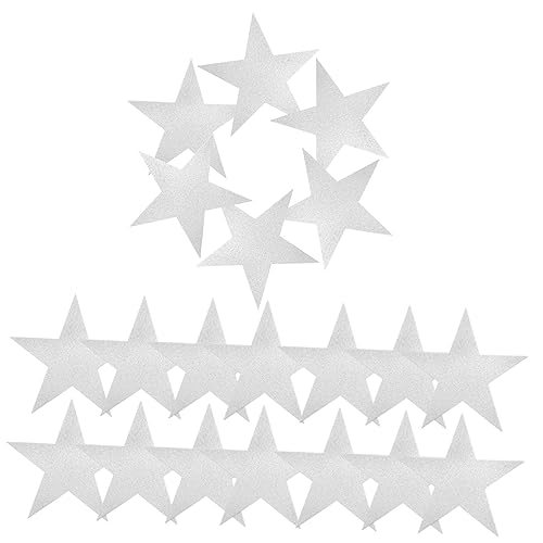 Anneome 50 Blatt Silberne Doppelseitige Stern Papierausschnitte Glitzernde Bastelarbeiten für Kindergarten und Klassenzimmerdekoration Leichte Wandkunst für Party und DIY Projekte Anneome 50 Blatt Silberne Doppelseitige Stern Papierausschnitte Glitzernde Bastelarbeiten für Kindergarten und Klassenzimmerdekoration Leichte Wandkunst für Party und DIY Projekte von Anneome