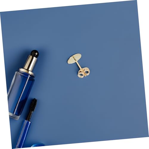 Anneome 50 Satz Teiliges Ohrstecker Flach Rund mit Komfortablen Ohrstecker Verschlüssen Schmuckzubehör für Diy Schmuckherstellung und Vielseitigen Alltagsschmuck von Anneome